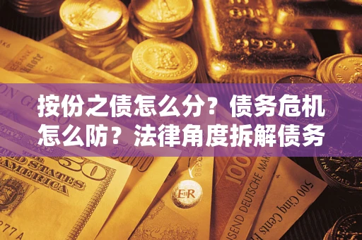 济南按份之债怎么分？债务危机怎么防？法律角度拆解债务分配与风险自保指南