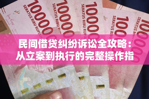 济南民间借贷纠纷诉讼全攻略：从立案到执行的完整操作指南