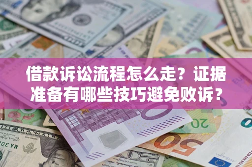 济南借款诉讼流程怎么走？证据准备有哪些技巧避免败诉？