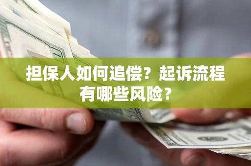 济南担保人如何追偿？起诉流程有哪些风险？