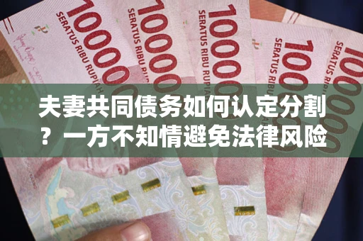 济南夫妻共同债务如何认定分割？一方不知情避免法律风险必看！